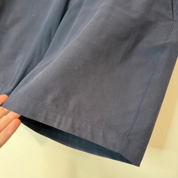 Lululemon Men's Commission Shorts Slim Warpstreme 8" Navy Blue Size 30 - Picture 8 of 8